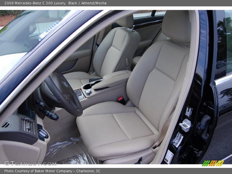 Black / Almond/Mocha 2009 Mercedes-Benz C 300 Luxury