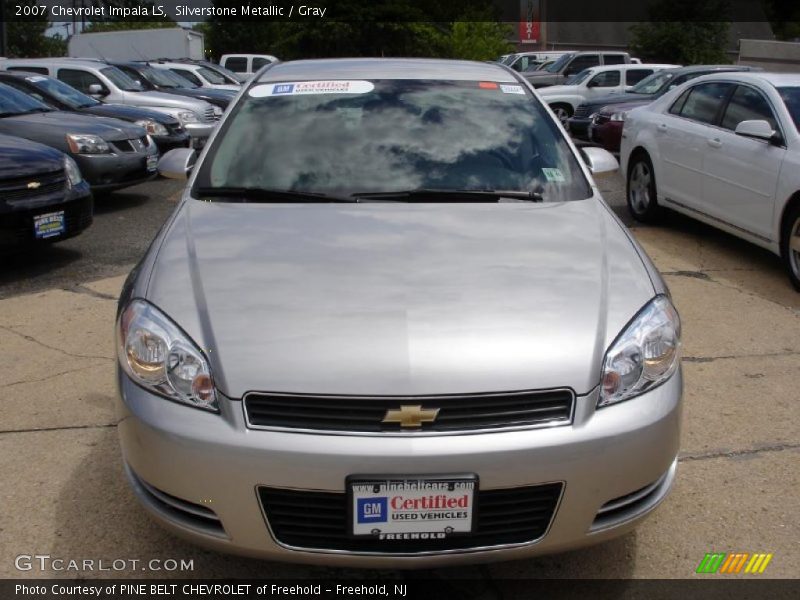 Silverstone Metallic / Gray 2007 Chevrolet Impala LS