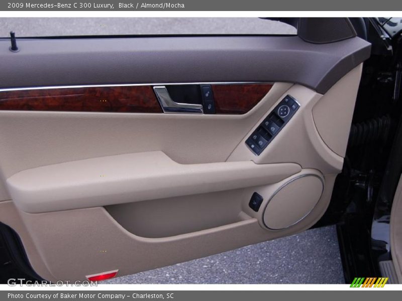 Black / Almond/Mocha 2009 Mercedes-Benz C 300 Luxury