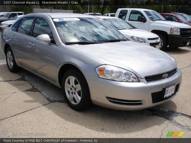 Silverstone Metallic / Gray 2007 Chevrolet Impala LS