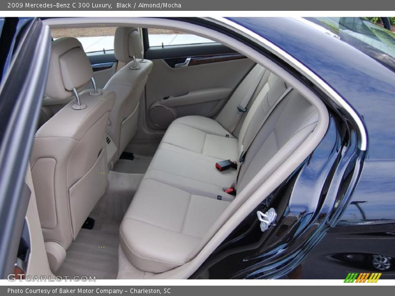 Black / Almond/Mocha 2009 Mercedes-Benz C 300 Luxury