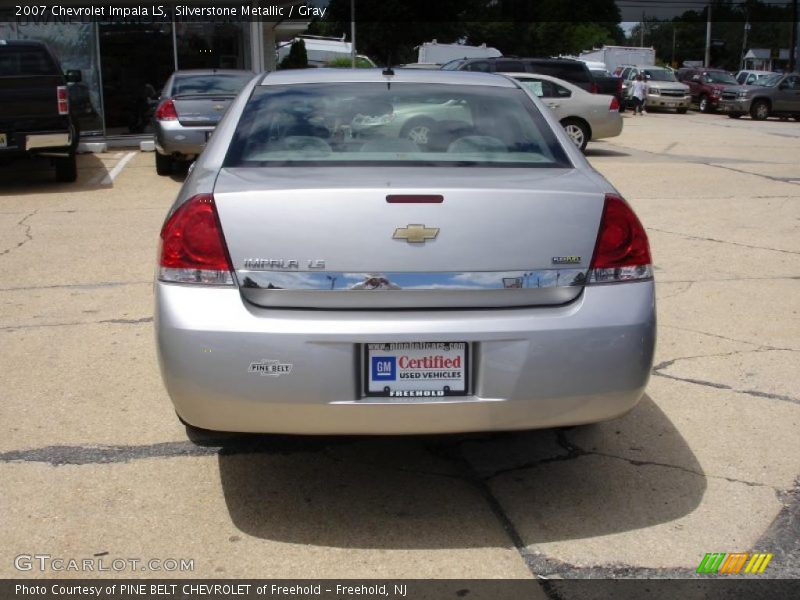 Silverstone Metallic / Gray 2007 Chevrolet Impala LS