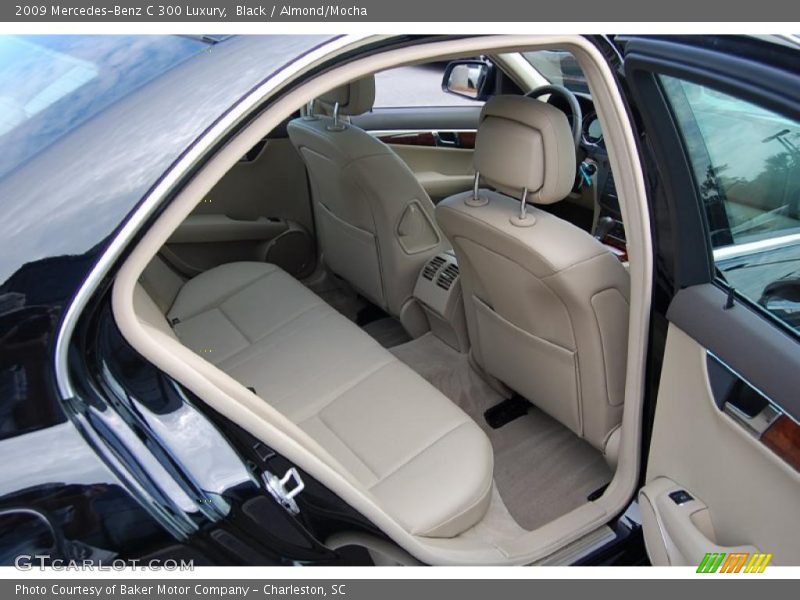 Black / Almond/Mocha 2009 Mercedes-Benz C 300 Luxury