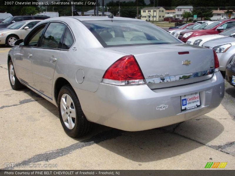 Silverstone Metallic / Gray 2007 Chevrolet Impala LS