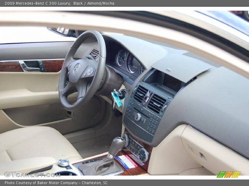 Black / Almond/Mocha 2009 Mercedes-Benz C 300 Luxury