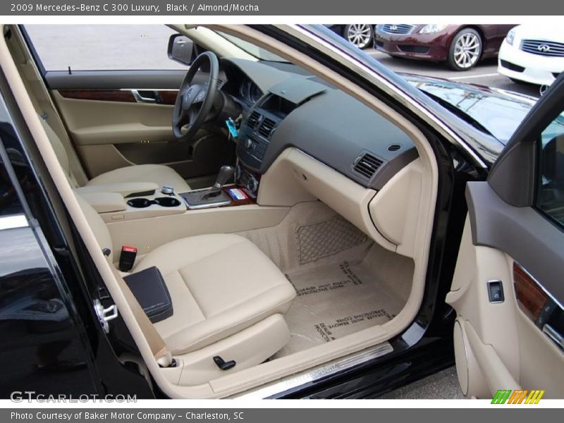 Black / Almond/Mocha 2009 Mercedes-Benz C 300 Luxury