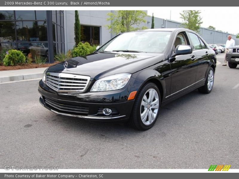 Black / Almond/Mocha 2009 Mercedes-Benz C 300 Luxury