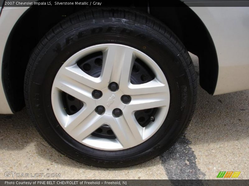 Silverstone Metallic / Gray 2007 Chevrolet Impala LS