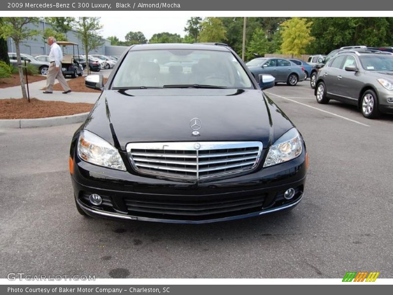 Black / Almond/Mocha 2009 Mercedes-Benz C 300 Luxury