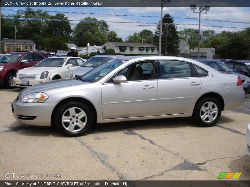 Silverstone Metallic / Gray 2007 Chevrolet Impala LS