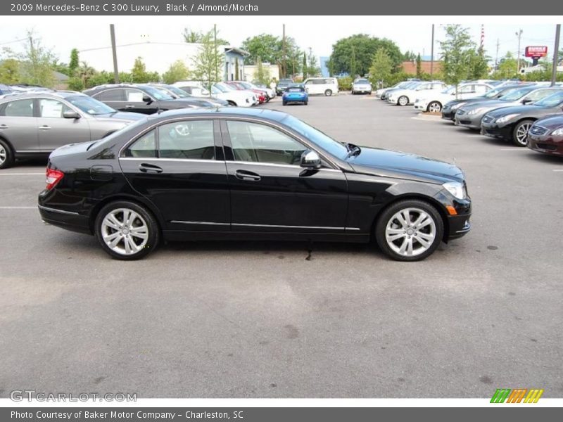 Black / Almond/Mocha 2009 Mercedes-Benz C 300 Luxury