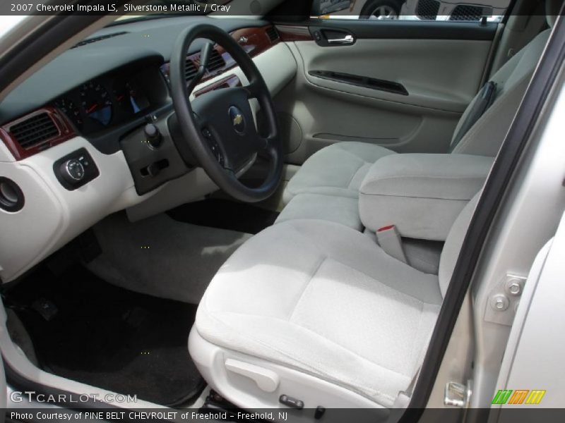 Silverstone Metallic / Gray 2007 Chevrolet Impala LS