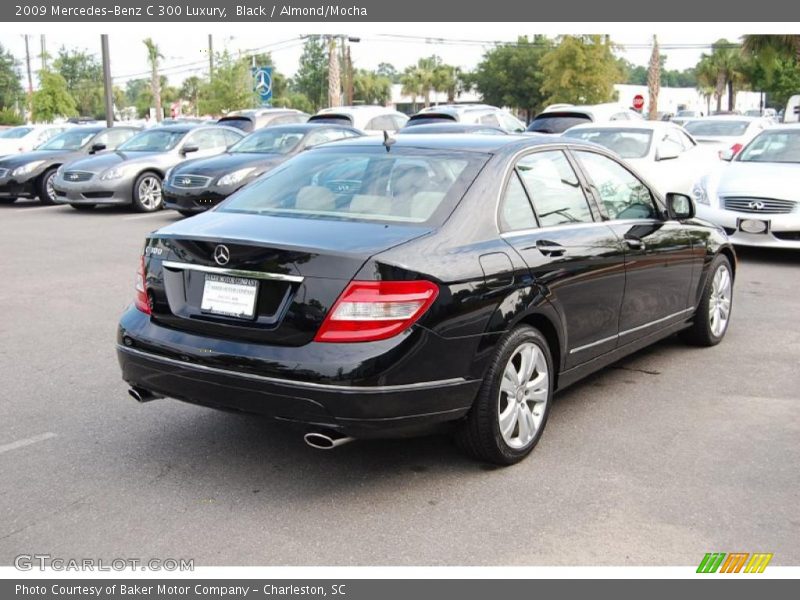 Black / Almond/Mocha 2009 Mercedes-Benz C 300 Luxury