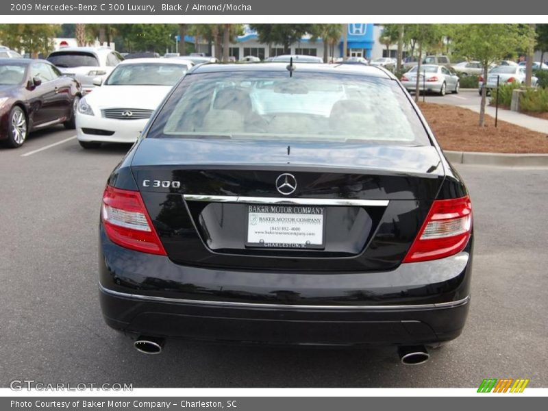 Black / Almond/Mocha 2009 Mercedes-Benz C 300 Luxury