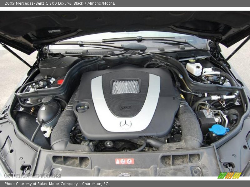 Black / Almond/Mocha 2009 Mercedes-Benz C 300 Luxury