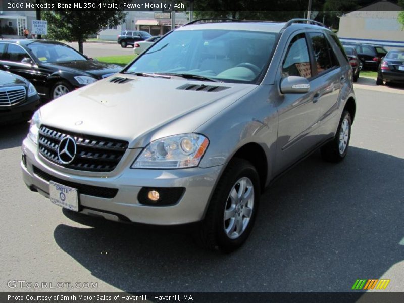 Pewter Metallic / Ash 2006 Mercedes-Benz ML 350 4Matic