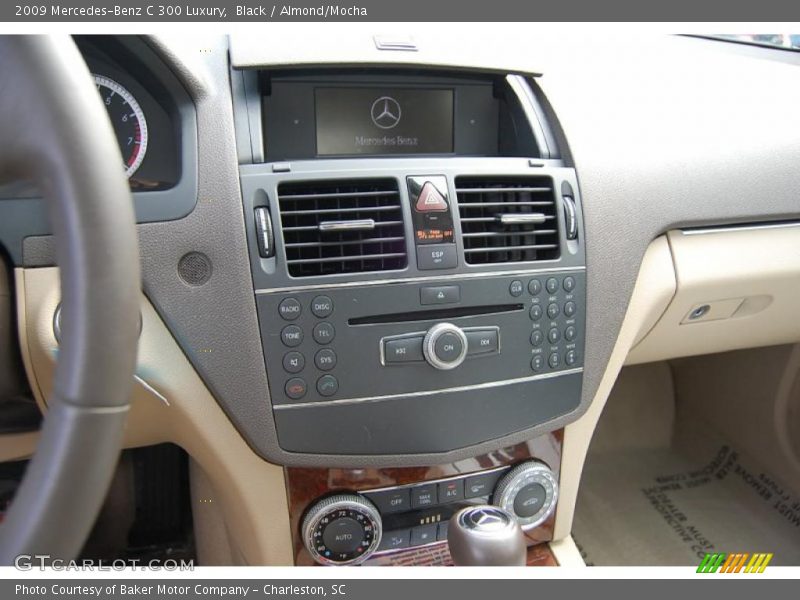 Black / Almond/Mocha 2009 Mercedes-Benz C 300 Luxury