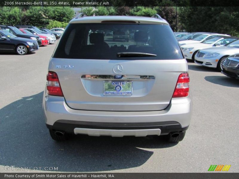 Pewter Metallic / Ash 2006 Mercedes-Benz ML 350 4Matic