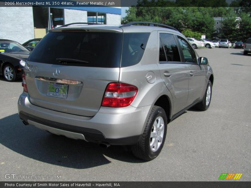 Pewter Metallic / Ash 2006 Mercedes-Benz ML 350 4Matic