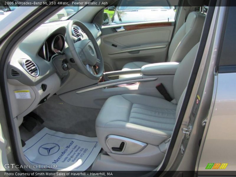 Pewter Metallic / Ash 2006 Mercedes-Benz ML 350 4Matic