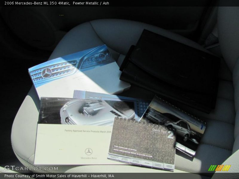 Pewter Metallic / Ash 2006 Mercedes-Benz ML 350 4Matic