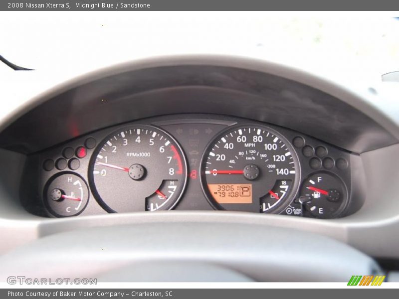 Midnight Blue / Sandstone 2008 Nissan Xterra S