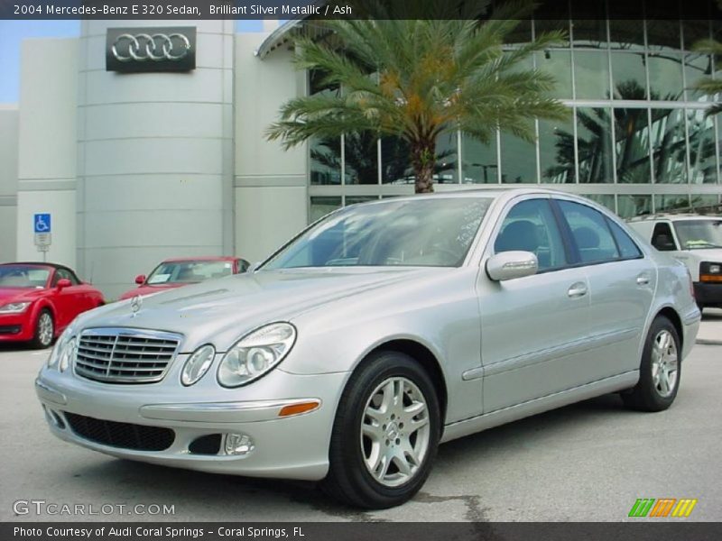 Brilliant Silver Metallic / Ash 2004 Mercedes-Benz E 320 Sedan