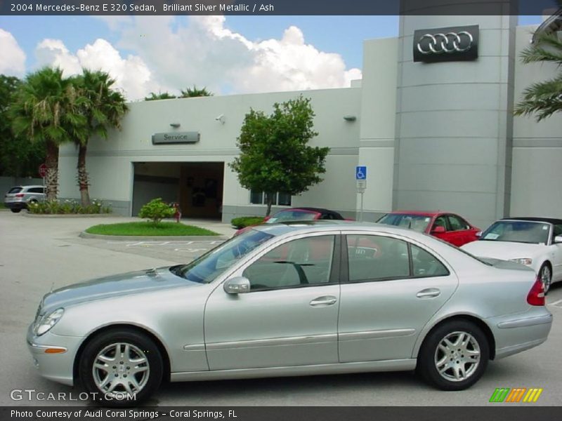 Brilliant Silver Metallic / Ash 2004 Mercedes-Benz E 320 Sedan