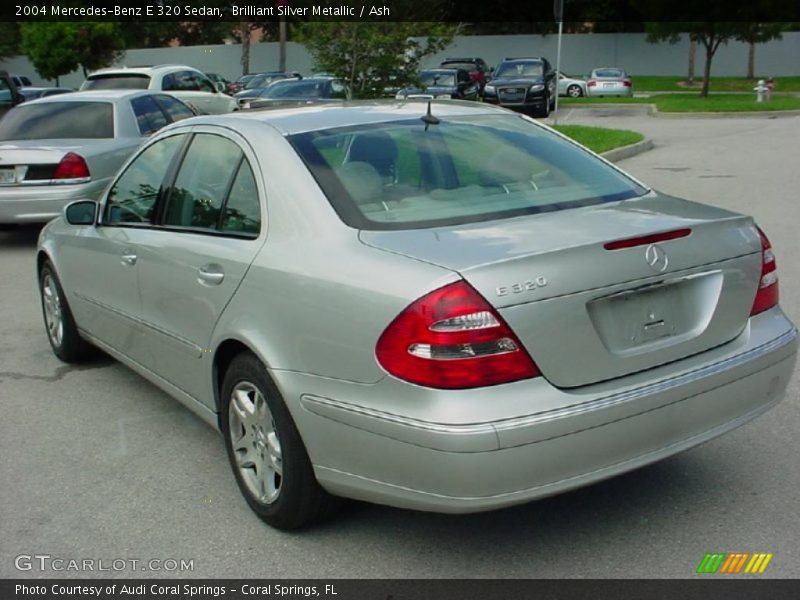 Brilliant Silver Metallic / Ash 2004 Mercedes-Benz E 320 Sedan