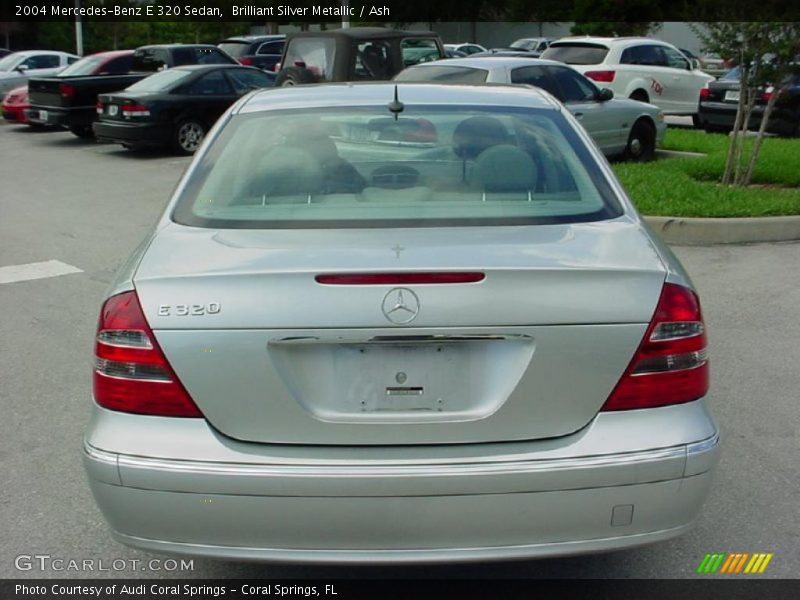 Brilliant Silver Metallic / Ash 2004 Mercedes-Benz E 320 Sedan