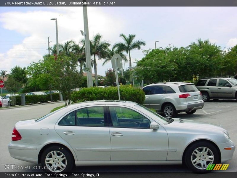 Brilliant Silver Metallic / Ash 2004 Mercedes-Benz E 320 Sedan
