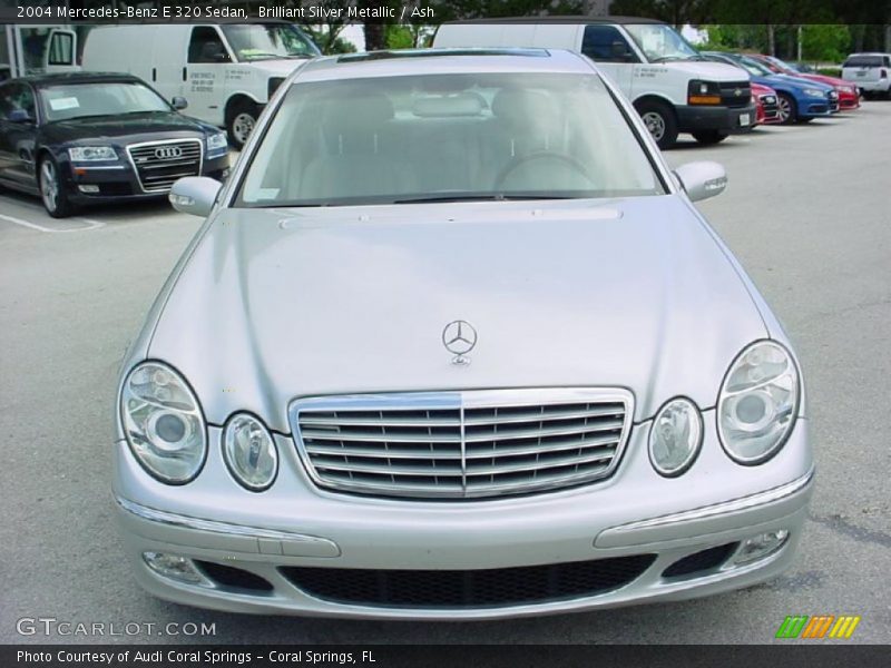Brilliant Silver Metallic / Ash 2004 Mercedes-Benz E 320 Sedan