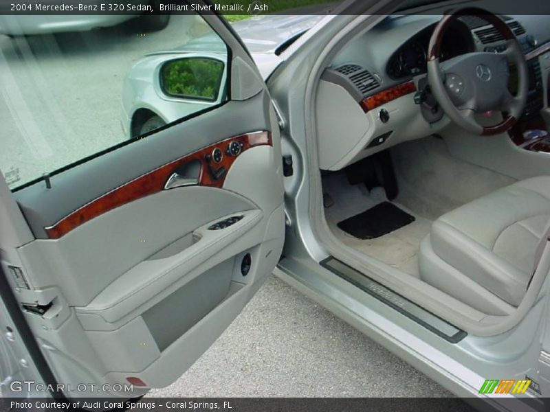 Brilliant Silver Metallic / Ash 2004 Mercedes-Benz E 320 Sedan