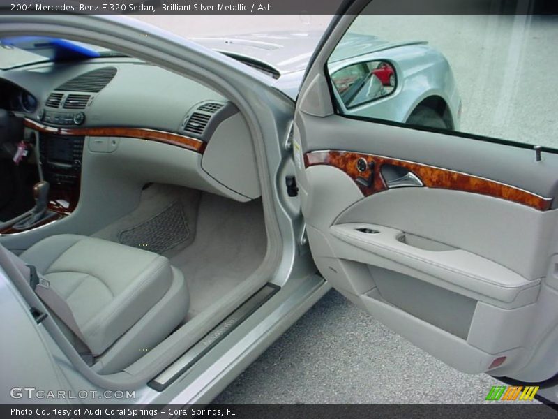 Brilliant Silver Metallic / Ash 2004 Mercedes-Benz E 320 Sedan