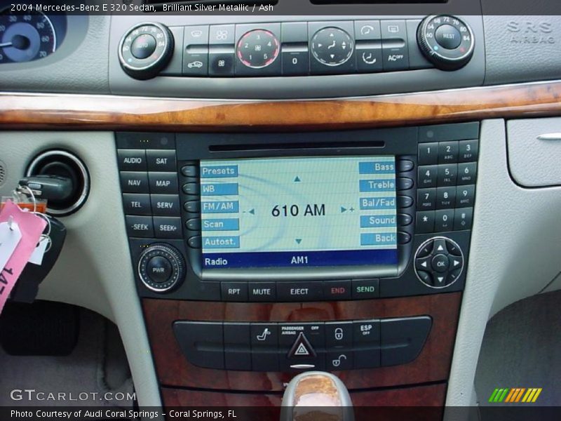 Brilliant Silver Metallic / Ash 2004 Mercedes-Benz E 320 Sedan