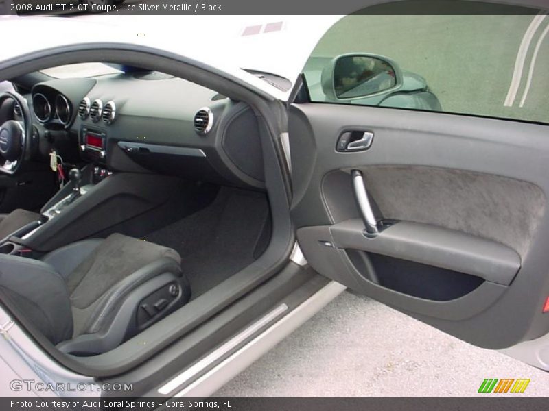 Ice Silver Metallic / Black 2008 Audi TT 2.0T Coupe