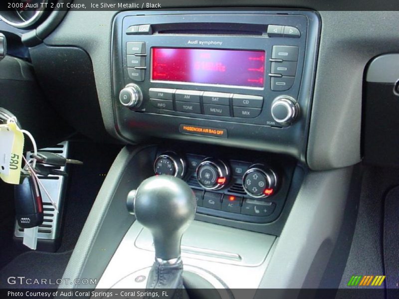 Ice Silver Metallic / Black 2008 Audi TT 2.0T Coupe