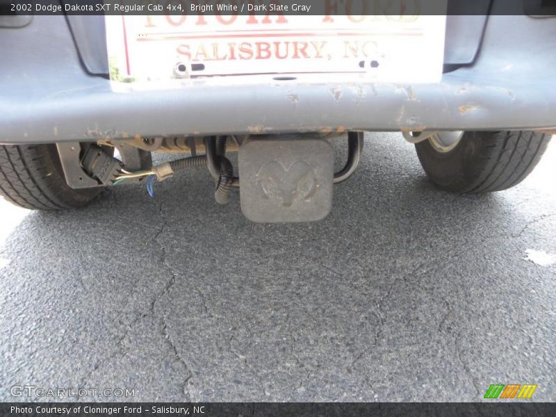 Bright White / Dark Slate Gray 2002 Dodge Dakota SXT Regular Cab 4x4