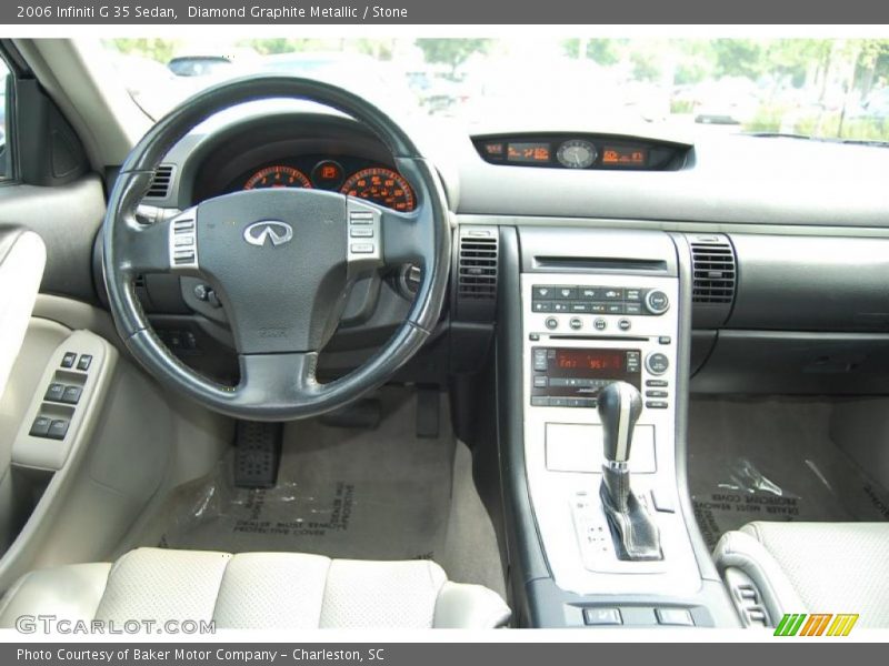 Diamond Graphite Metallic / Stone 2006 Infiniti G 35 Sedan