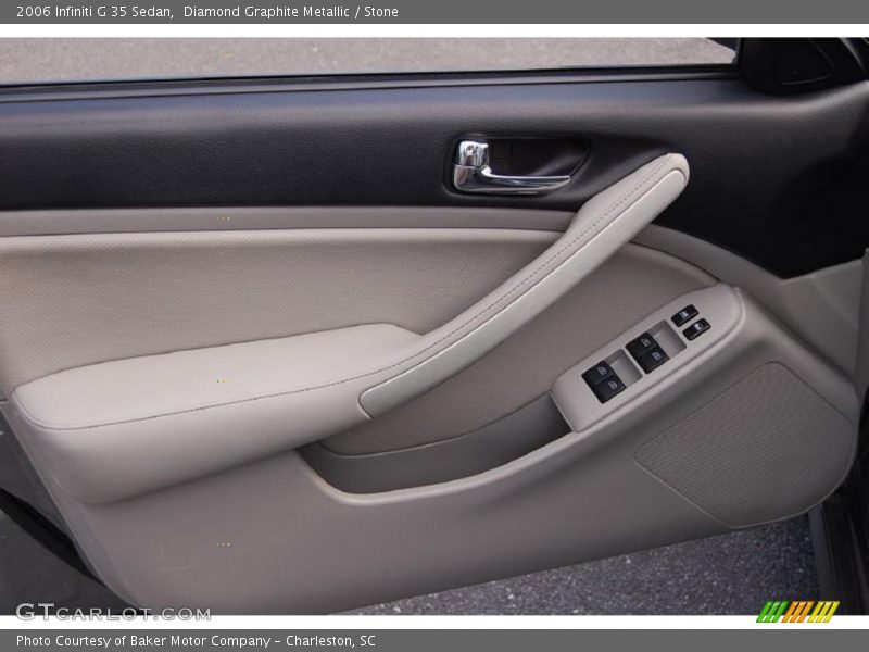 Diamond Graphite Metallic / Stone 2006 Infiniti G 35 Sedan