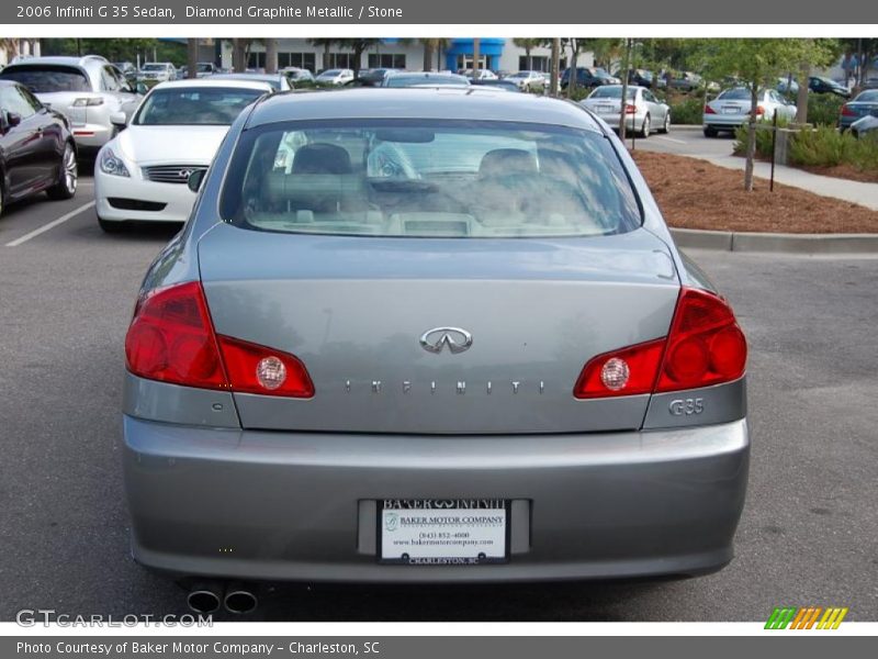 Diamond Graphite Metallic / Stone 2006 Infiniti G 35 Sedan
