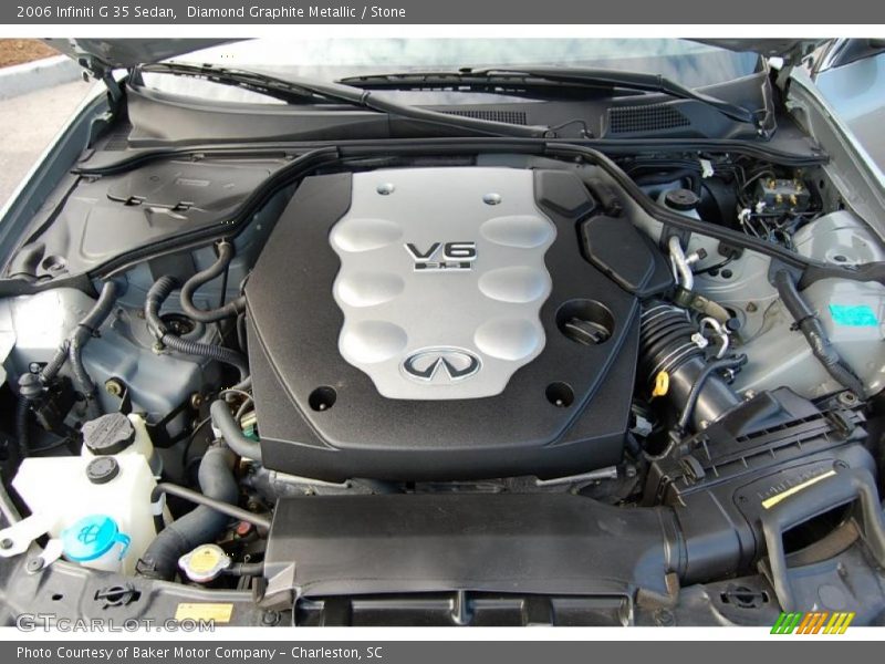 Diamond Graphite Metallic / Stone 2006 Infiniti G 35 Sedan