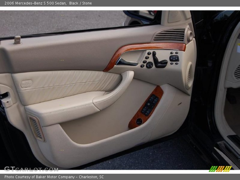 Black / Stone 2006 Mercedes-Benz S 500 Sedan