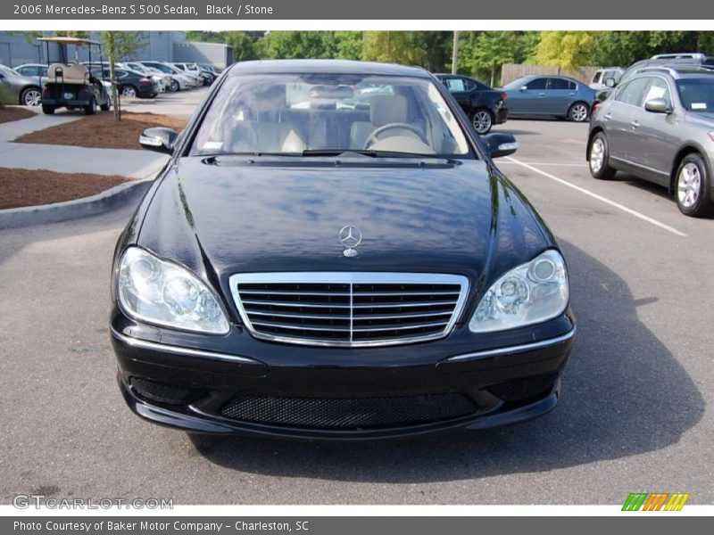 Black / Stone 2006 Mercedes-Benz S 500 Sedan