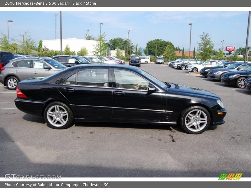 Black / Stone 2006 Mercedes-Benz S 500 Sedan