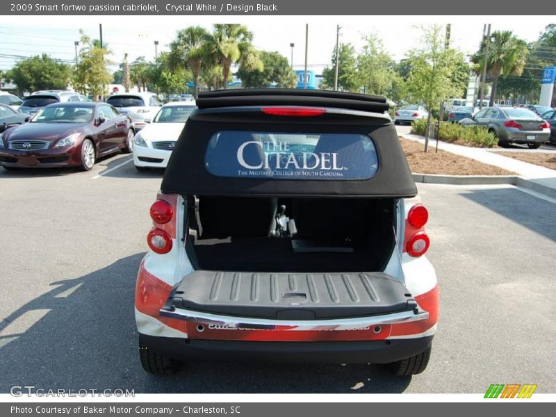 Crystal White / Design Black 2009 Smart fortwo passion cabriolet