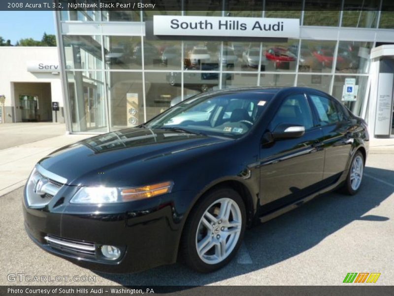 Nighthawk Black Pearl / Ebony 2008 Acura TL 3.2