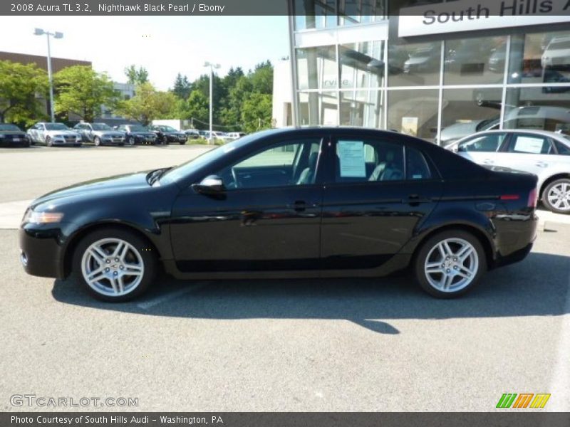Nighthawk Black Pearl / Ebony 2008 Acura TL 3.2