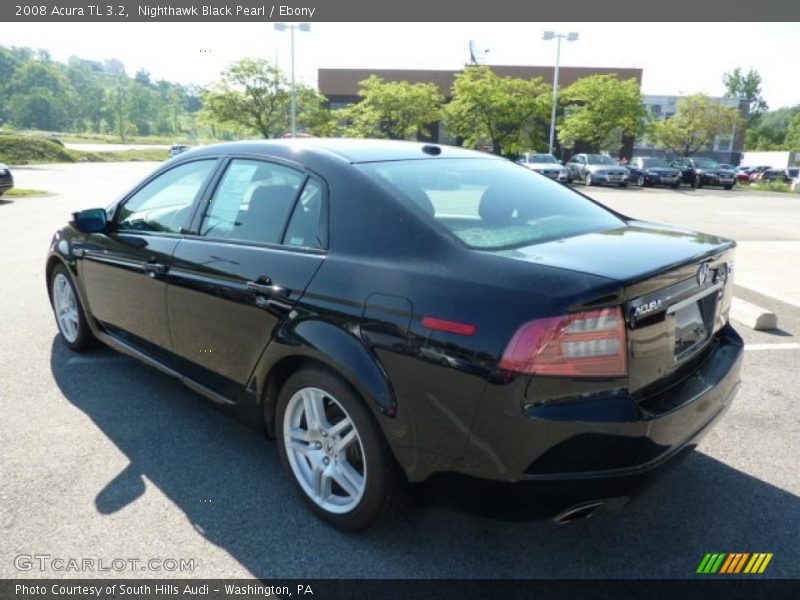 Nighthawk Black Pearl / Ebony 2008 Acura TL 3.2