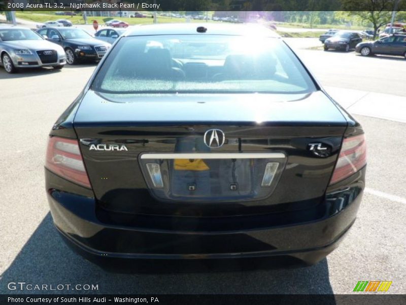 Nighthawk Black Pearl / Ebony 2008 Acura TL 3.2